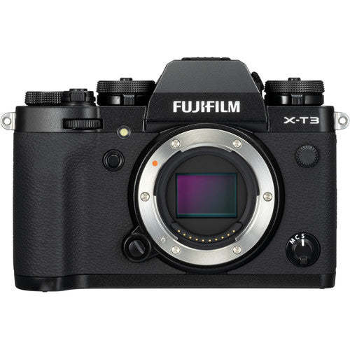 FUJIFILM X-T3 Mirrorless Digital Camera (Body Only, Black)