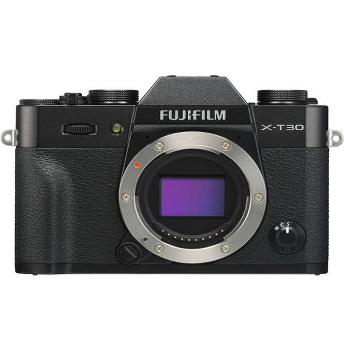 FUJIFILM X-T30 Mirrorless Digital Camera (Body Only, Black)