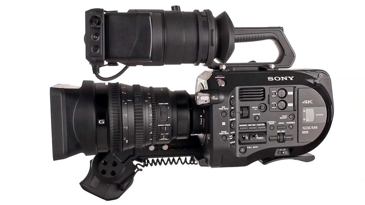 Sony PXW-FS7M2 4K XDCAM Super 35 Camcorder Kit with 18-110mm Zoom Lens and Sony E 50mm f/1.8 OSS Lens 11PC Accessory Bundle