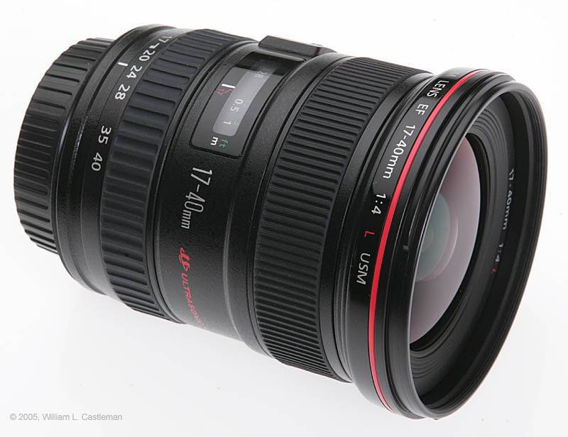 Canon EF 17-40mm f/4L USM Lens