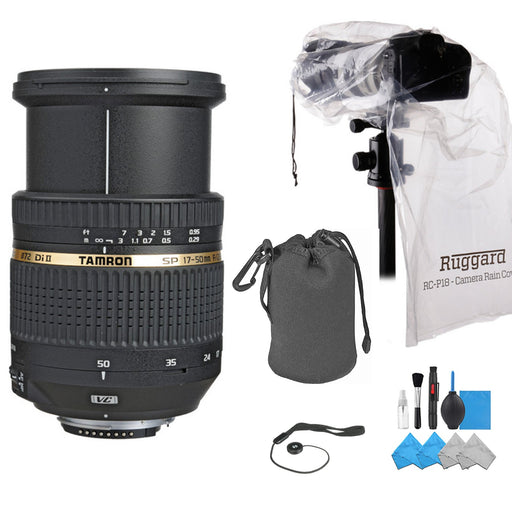 Tamron SP AF 17-50mm f/2.8 XR Di-II VC LD Aspherical (IF) Lens for Nikon F Starter KIT