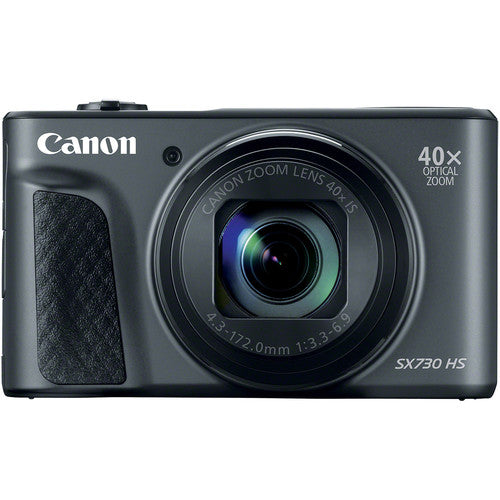 Canon PowerShot SX730 HS Digital Camera (Black) with Accessory Kit