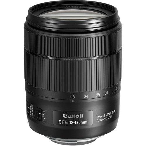 Canon EF-S 18-135mm f/3.5-5.6 IS USM Lens (White Box)