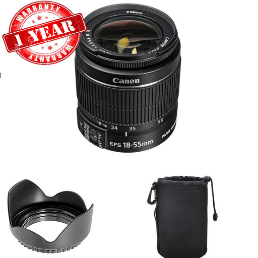 Canon EF-S 18-55mm f/3.5-5.6 IS II Lens USA