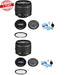 Nikon AF-P DX Nikkor 18-55mm F/3.5-5.6G ED VR Lens W/ UV & Cleaning Kit