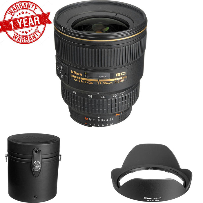 Nikon AF-S Zoom-NIKKOR 17-35mm f/2.8D IF-ED Lens USA