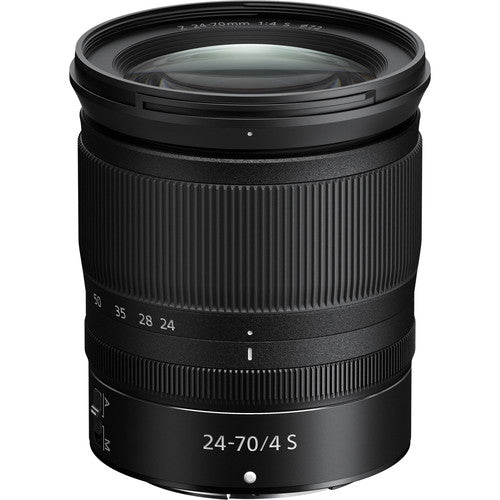 Nikon NIKKOR Z 24-70mm f/4 S Lens with 72mm Filter Kit (UV, FLD, CPL)