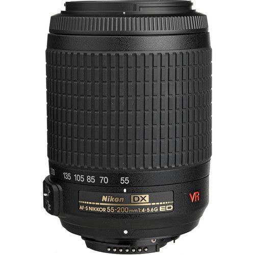 Nikon 55-200mm F/4-5.6G IF-ED AF-S DX VR Lens