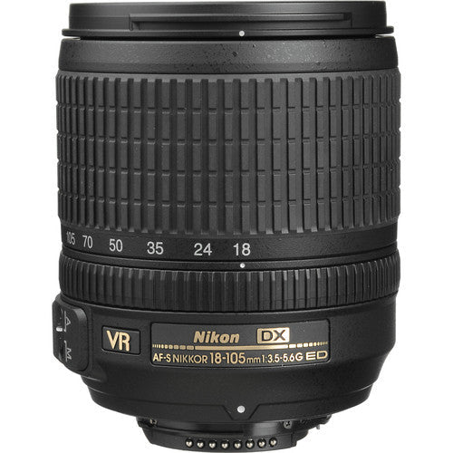 Nikon AF-S DX NIKKOR 18-105mm f/3.5-5.6G ED VR Lens (Open Box)