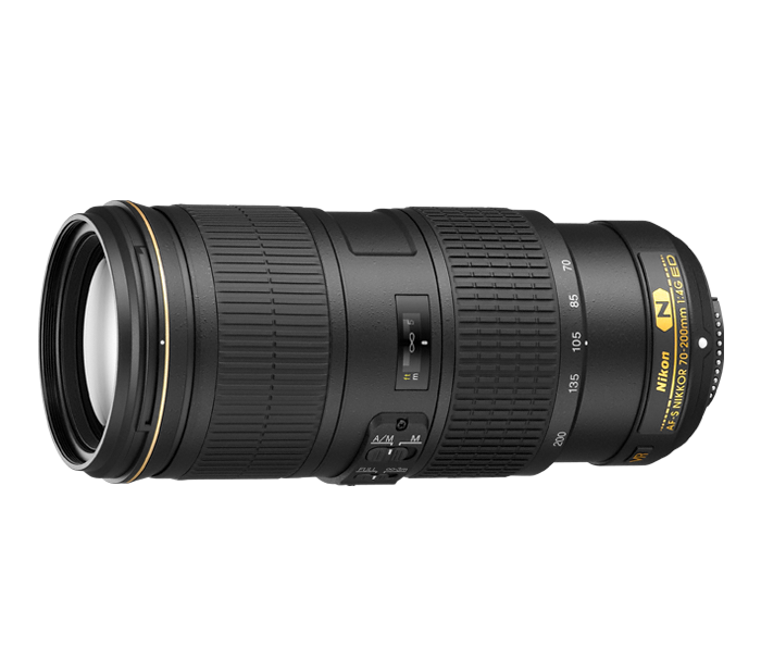 Nikon 70-200mm f/4G ED VR Telephoto Zoom NIKKOR AF-S Lens USA