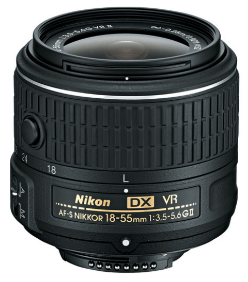 Nikon AF-S DX NIKKOR 18-55mm f/3.5-5.6G VR II Lens