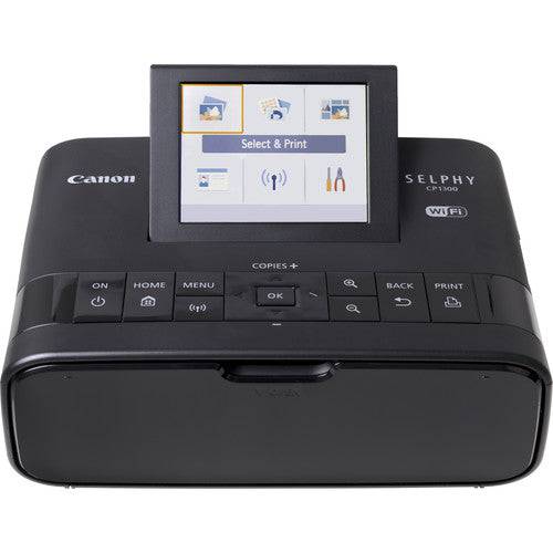 Canon SELPHY CP1300 Compact Photo Printer (Black)