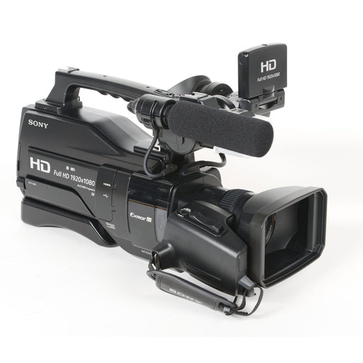 Sony HXR-MC2500E Shoulder Mount AVCHD Camcorder w 3-Inch LCD (PAL) with 16GB Package Bundle