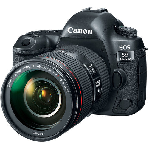 Canon EOS 5D Mark IV Digital SLR Camera W/ EF 24-105mm f/4L IS II USM Lens