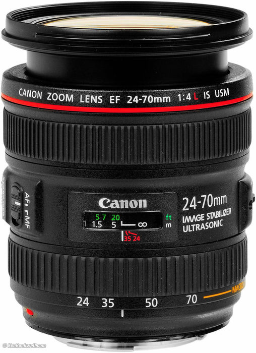 Canon 24-70mm f/4L EF IS USM Lens