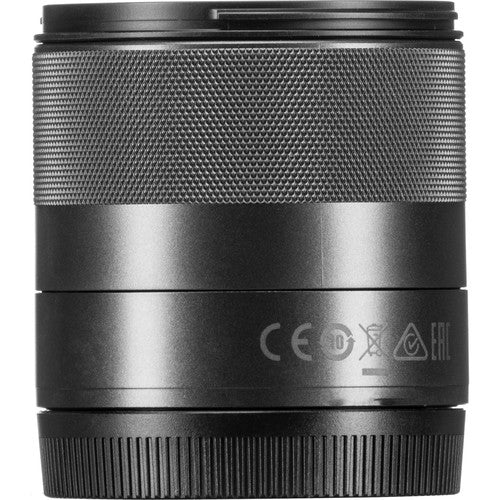 Canon EF-M 32mm f/1.4 STM Lens (2439C002) with OP/TECH USA 8&quot; Small Rain Sleeve (Pack of 2) Kit