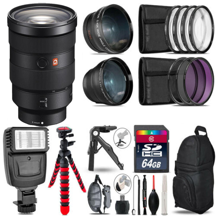 Sony FE 24-70mm f/2.8 GM Lens Professional Bundle