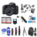 Canon EOS Rebel SL1/250D (SL3) DSLR W/18-55 Camera 2x 32GB Class 10 SD Memory Card Accessory Bundle