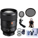 Sony FE 35mm f/1.4 GM Lens - Polarizing Filter - Rear Lens Cap - Shutter Hugger - Cap Keeper - Filter Kit - Cleaning Kit - Professional Bundle