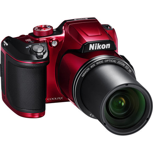 Nikon COOLPIX B500 Digital Camera (Red)