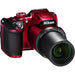 Nikon COOLPIX B500 Digital Camera (Red)