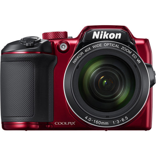 Nikon COOLPIX B500 Digital Camera (Red)