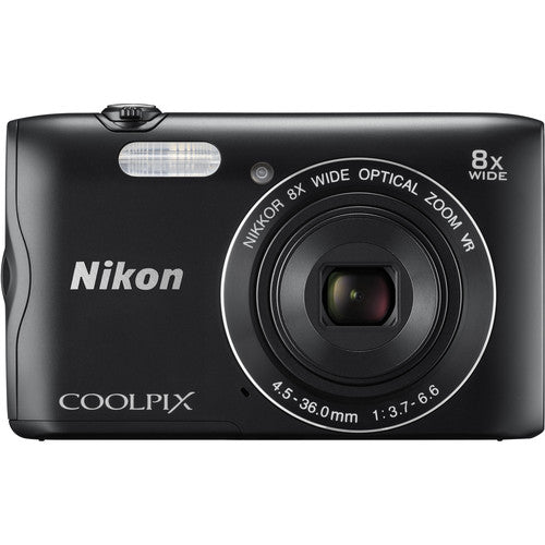 Nikon COOLPIX A300 Digital Camera (Black)