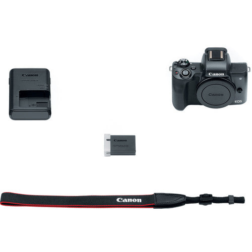 Canon EOS M50 Mirrorless Digital Camera (Body Only, Black) USA