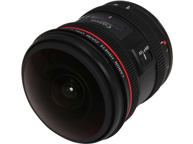 Canon EF 8-15mm f/4L Fisheye USM Lens USA