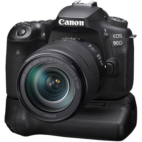 Canon EOS 90D DSLR Camera with 18-135mm Lens | Canon EF 50mm f/1.8 STM Lens | SanDisk 128GB Bundle