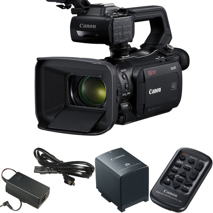 Canon XA55 Professional UHD 4K Camcorder USA