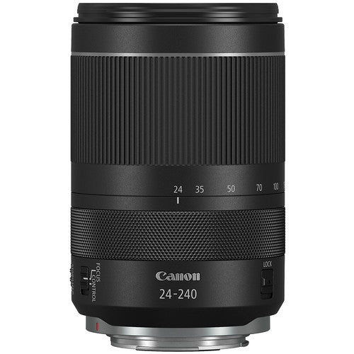 Canon RF 24-240mm f/4-6.3 IS USM Lens with 2x 32GB MCs | Filter kit | Canon Case &amp; Lens Rain Protection