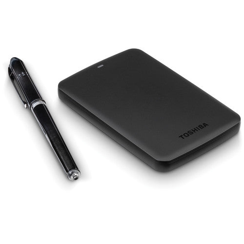 Toshiba 3TB Canvio Basics 5400 rpm USB 3.0 External Hard Drive (Black) - NJ Accessory/Buy Direct & Save