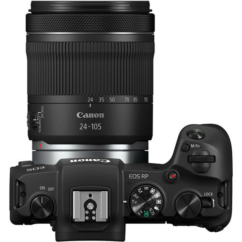 Canon RF 24-105mm f/4-7.1 IS STM Lens Sandisk 2x 64GB Memory Cards Package