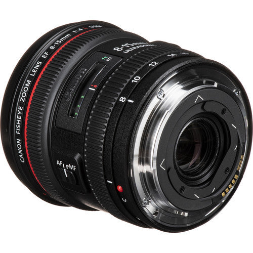 Canon EF 8-15mm f/4L Fisheye USM Lens USA