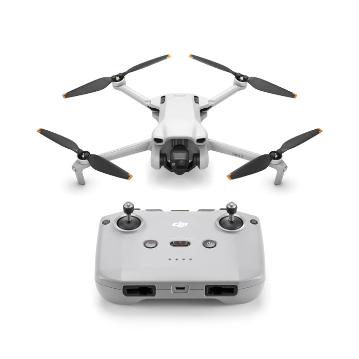 DJI Mini 3 - Lightweight and Foldable Mini Camera Drone with 4K HDR Video, 38-min Flight Time, True Vertical Shooting, and Intelligent Features - NJ Accessory/Buy Direct & Save