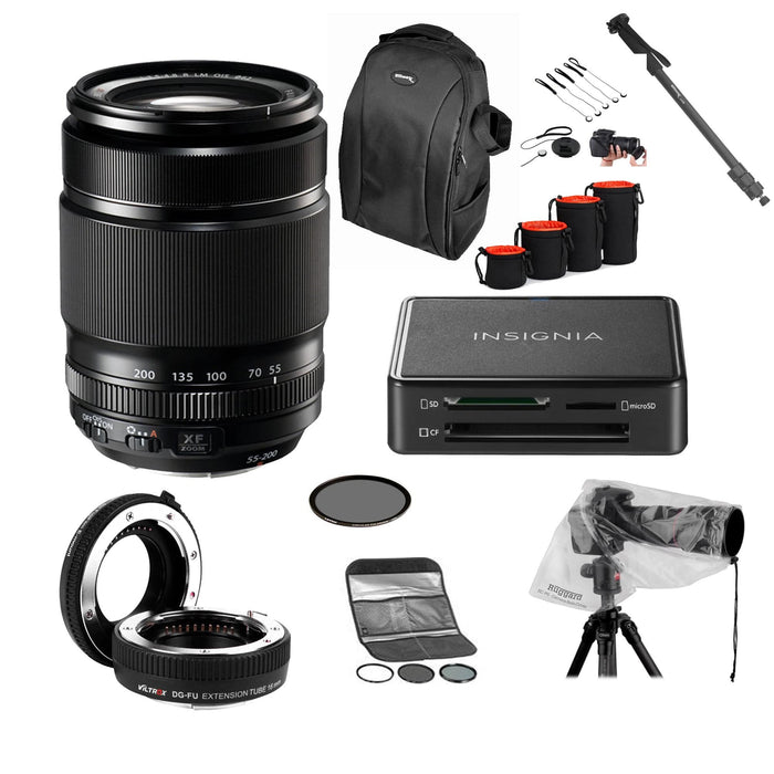 Fujifilm XF 55-200mm f/3.5-4.8 R LM OIS Lens With Insignia Kit