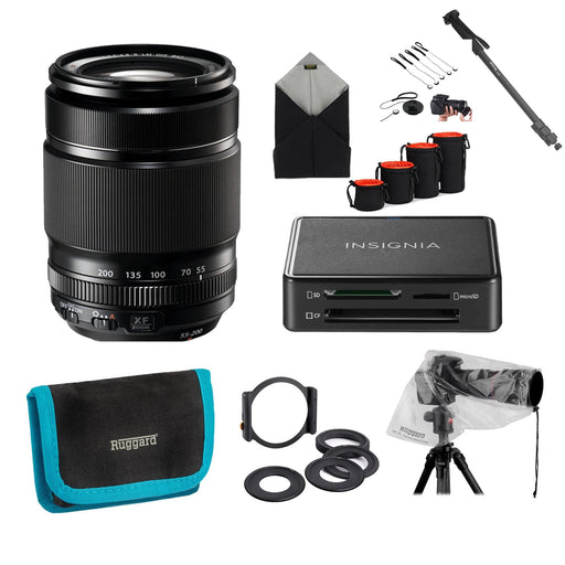 Fujifilm XF 55-200mm f/3.5-4.8 R LM OIS Lens Supreme Bundle