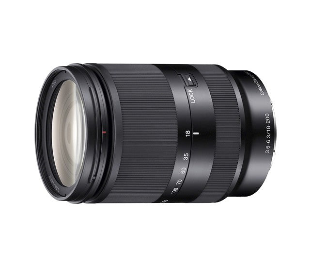 Sony E 18-200mm f/3.5-6.3 OSS LE Lens USA