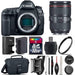 Canon EOS 5D Mark IV Full Frame 30.4MP Camera + 24-105mm f/4L IS II - 32GB Kit, Black