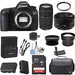 Canon EOS 5DS Digital SLR Bundle with Canon 50mm f/1.8 II Lens | Canon 75-300mm III Lens + Deluxe Camera Case + U.V. Filter