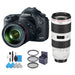 Canon EOS 5D Mark III / iV DSLR w/Canon 24-70mm &amp; 70-200mm Bundle