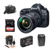 Canon EOS 5D Mark IV Digital SLR Camera W/ EF 24-105mm f/4L Professional Kit W/64GB Extreme Memory Card