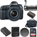 Canon EOS 5D Mark IV Digital SLR Camera W/ EF 24-105mm f/4L IS II USM Lens with Battery Grip Starter Kit USA