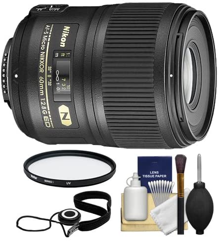 Nikon AF-S Micro-NIKKOR 60mm f/2.8G ED Lens Bundle