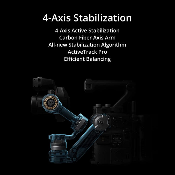 DJI Ronin 4D 6K, 4-Axis Stabilization on Par with a Dolly, Highly Integrated Modular Design, Full-Frame Gimbal Camera, 6K/60fps and 4K/120fps Internal ProRes RAW Recording, LiDAR Range Finder and More - NJ Accessory/Buy Direct & Save