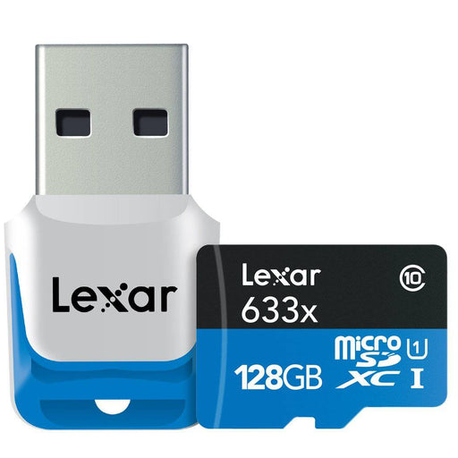 Lexar 128GB High Performance UHS-I microSDXC Memory Card