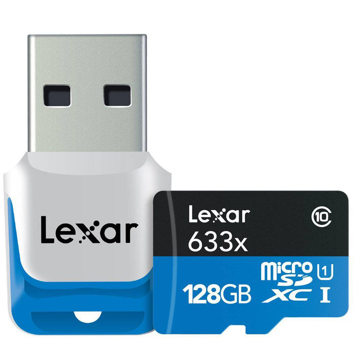 Lexar 128GB High Performance UHS-I microSDXC Memory Card