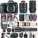 Canon EOS 6D Mark II DSLR Camera with 24-105mm f/4L II Lens |70-300mm USM| EXT Batt |Essential Bundle