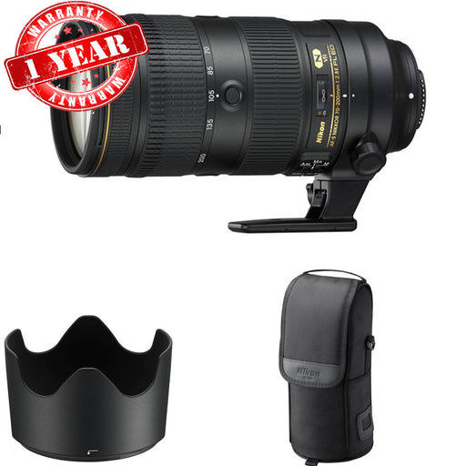 Nikon AF-S NIKKOR 70-200mm f/2.8E FL ED VR Lens